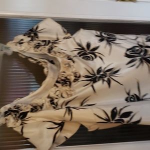 Ladies summer short sleeve satin dress